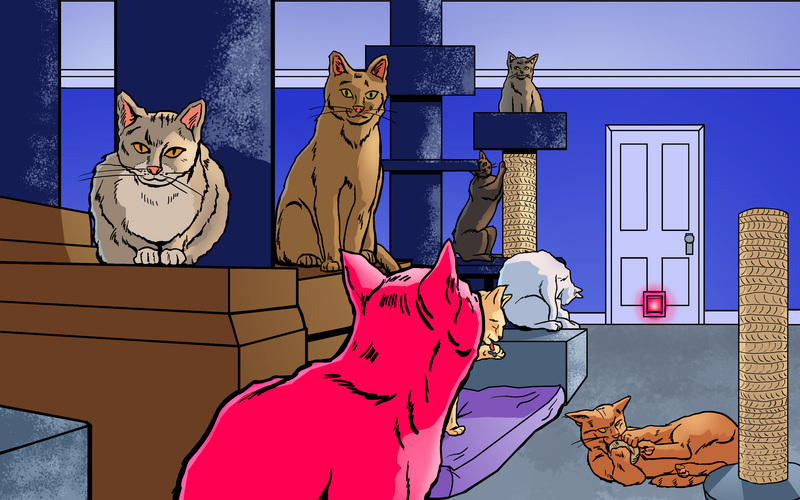 Detail from "Cloud Gaming" comic published online by Polygon/Vox Media 2022